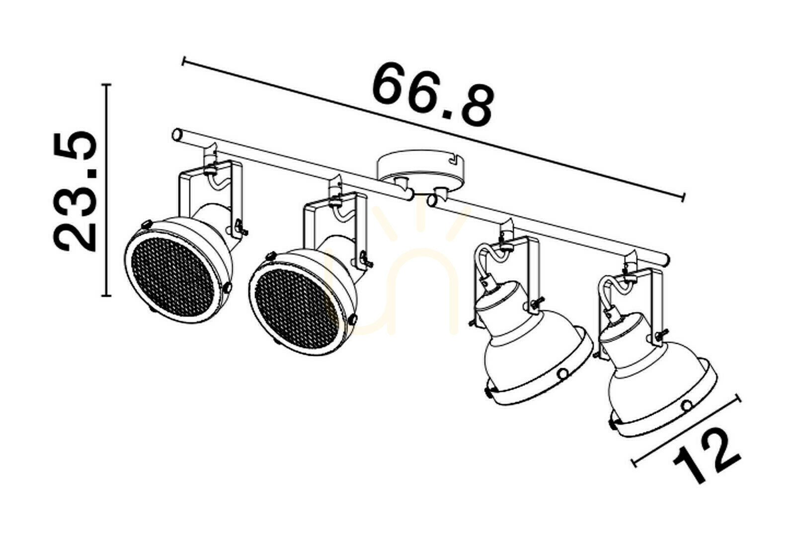 View Plafond BANCOS Luces Exclusivas LE43719 Plafond BANCOS Luces Exclusivas LE43719