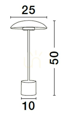 Check BARRON Table Lamp by Luces Exclusivas LE43732