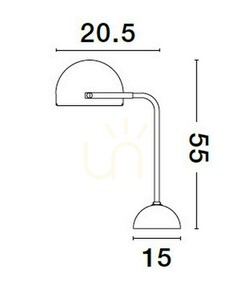 ABALOMA Luces Exclusivas Desk Lamp LE43735 small 2