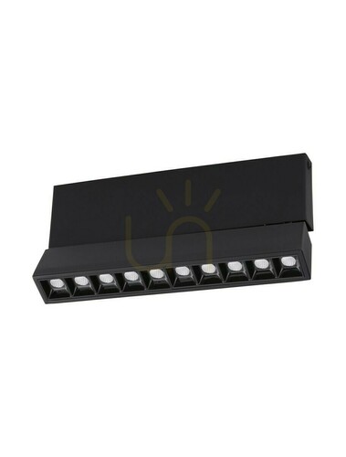 Check Luces Exclusivas BACARDI LE61658 LED ceiling spotlight, black, 15 W, 3000 K