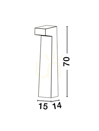 Check ACAHUAL Luces Exclusivas Lighting Post LE73576