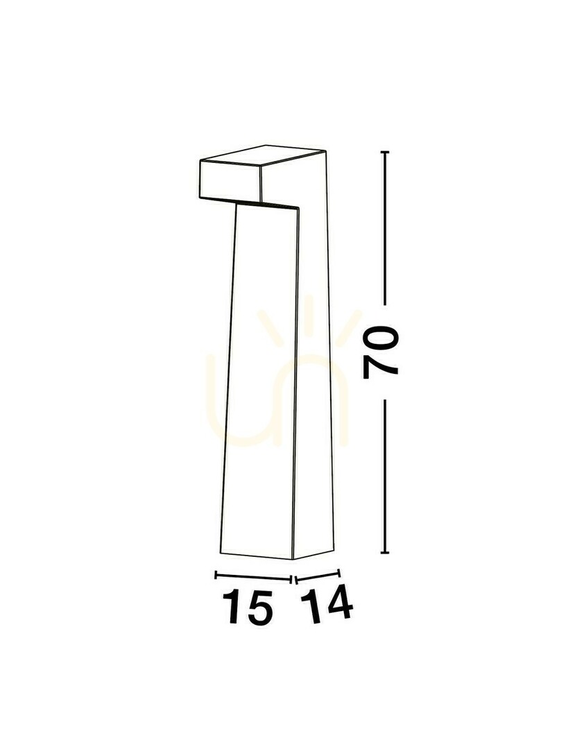 View ACAHUAL Luces Exclusivas Lighting Post LE73576 ACAHUAL Luces Exclusivas Lighting Post LE73576