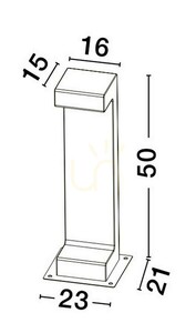ACAHUAL Luces Exclusivas Lighting Post LE73577 2 ACAHUAL Luces Exclusivas Lighting Post LE73577 small 2