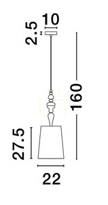 ALEM Luces Exclusivas Pendant Lamp LE44202 2 ALEM Luces Exclusivas Pendant Lamp LE44202 small 2