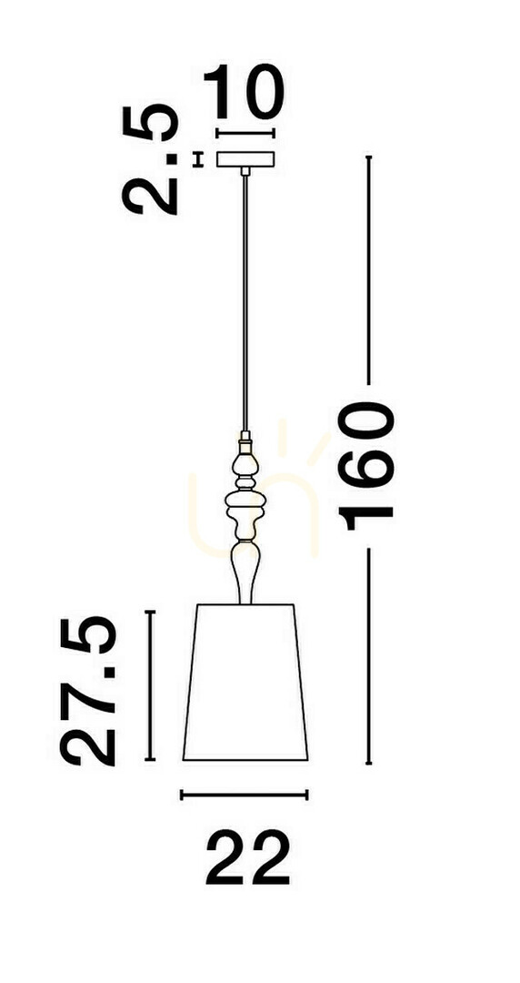 Preview ALEM Luces Exclusivas Pendant Lamp LE44202 ALEM Luces Exclusivas Pendant Lamp LE44202