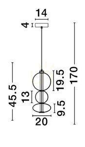 LUIS Luces Exclusivas Pendant Lamp LE44221 3 LUIS Luces Exclusivas Pendant Lamp LE44221 small 3