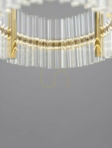 MAYO Luces Exclusivas LE44227 Pendant Light, LED 45 W, 3500 K, Gold, Ø90 cm small 3