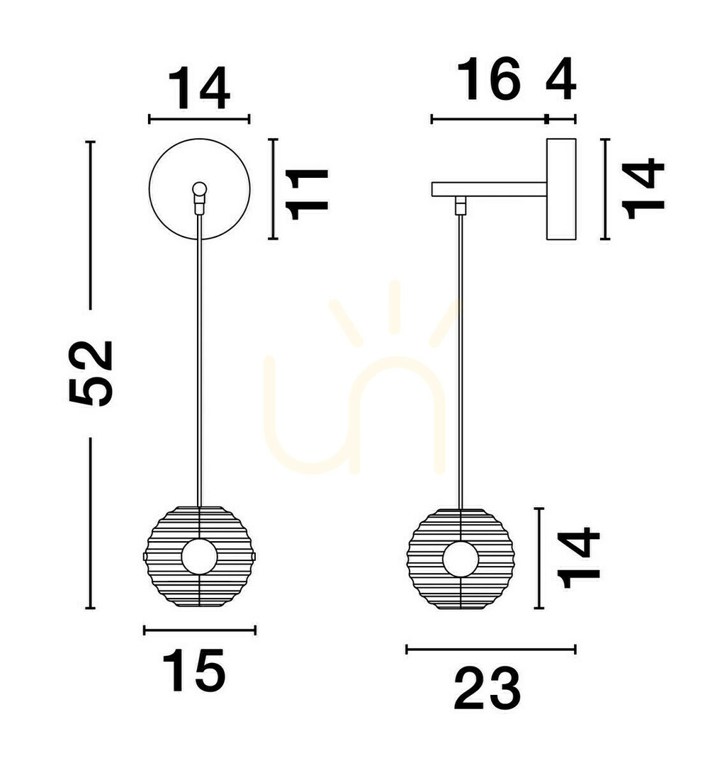 Preview SECO Luces Exclusivas wall lamp LE44234 SECO Luces Exclusivas wall lamp LE44234