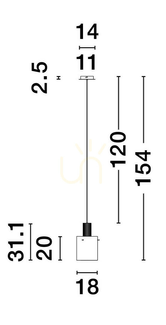 Preview ORAN Luces Exclusivas Pendant Lamp LE44243 ORAN Luces Exclusivas Pendant Lamp LE44243