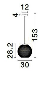 RITA Pendant Lamp by Luces Exclusivas LE44253 2 RITA Pendant Lamp by Luces Exclusivas LE44253 small 2