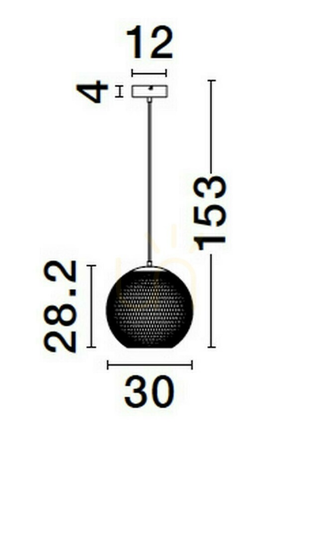 Preview RITA Pendant Lamp by Luces Exclusivas LE44253 RITA Pendant Lamp by Luces Exclusivas LE44253