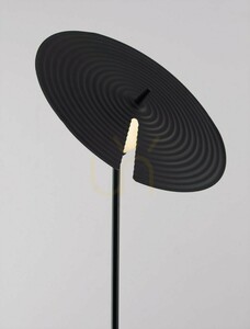 Black G9 floor lamp FUNES Luces Exclusivas LE44294 small 3