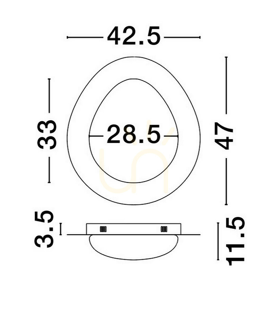 Display Plafond ISIDRO Luces Exclusivas LE44416 Plafond ISIDRO Luces Exclusivas LE44416