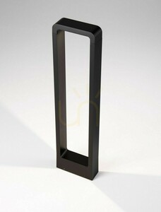 Luces Exclusivas JUJUY LE73604 Black LED Bollard Light, 65 cm, 7 W, 3000 K small 1