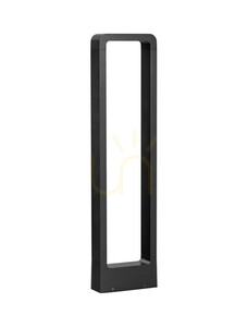 Luces Exclusivas JUJUY LE73604 Black LED Bollard Light, 65 cm, 7 W, 3000 K small 0