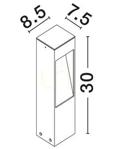 VIEJO Luces Exclusivas Lighting Post LE73605 small 1