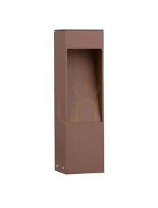 Luces Exclusivas VIEJO Rust-Coloured LED Bollard Light 30 cm LE73606 small 0