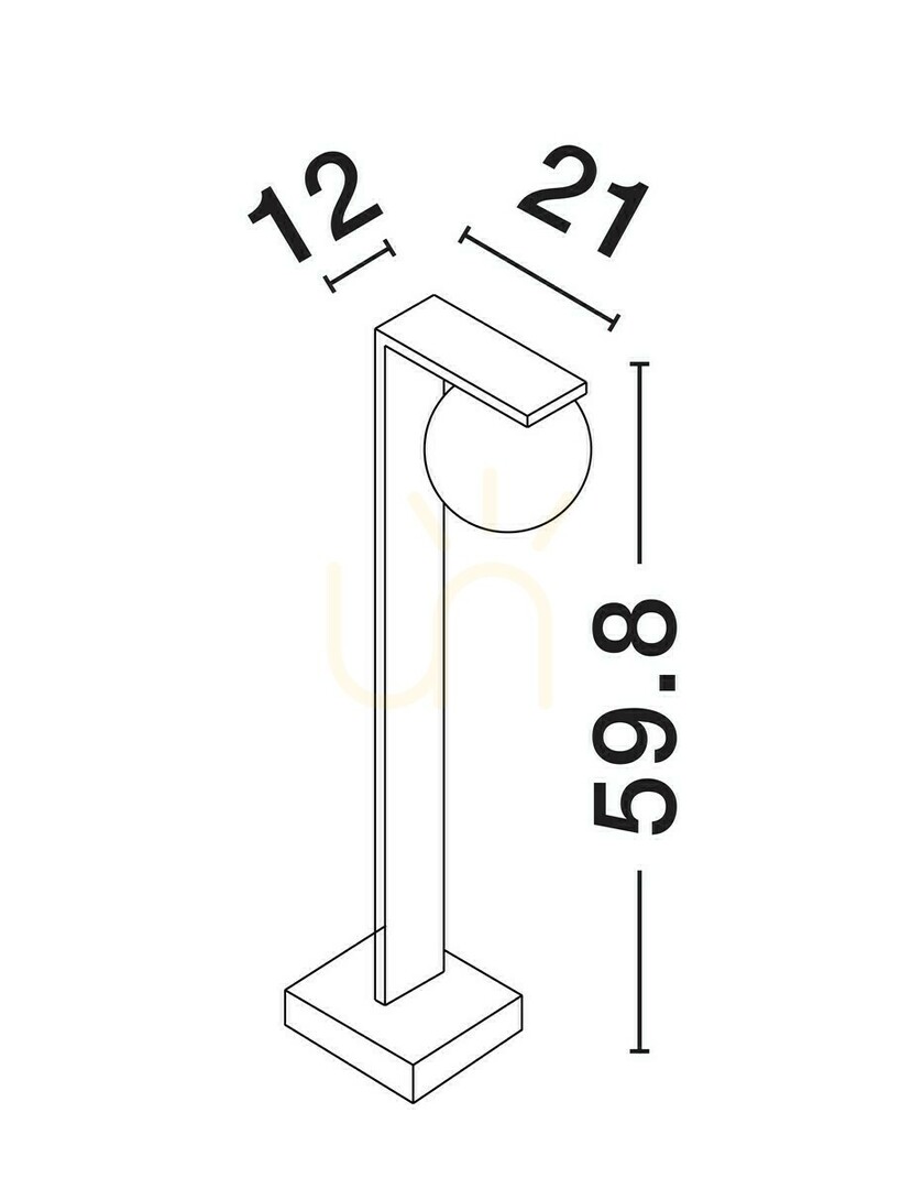 Preview SAENZ Luces Exclusivas Lighting Post LE73616 SAENZ Luces Exclusivas Lighting Post LE73616
