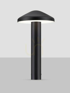 PABLO Luces Exclusivas LE73621 LED garden bollard, black, 20 cm, 3000 K small 1