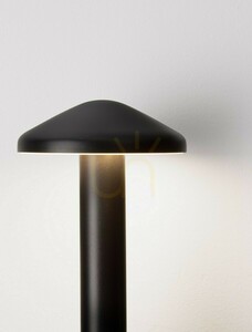 PABLO Luces Exclusivas LE73621 LED garden bollard, black, 20 cm, 3000 K small 2