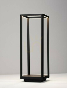 Luces Exclusivas MARCOS LE73686 black LED bollard light 50 cm small 1