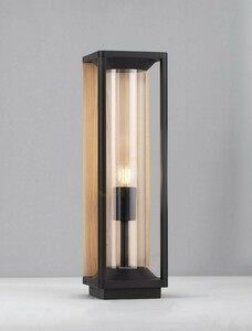 FELIPE Luces Exclusivas LE73706 Garden Bollard Light Black 50 cm small 1