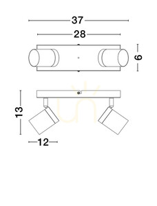 AGUAYTIA Luces Exclusivas Modern Lamp LE44980 small 1