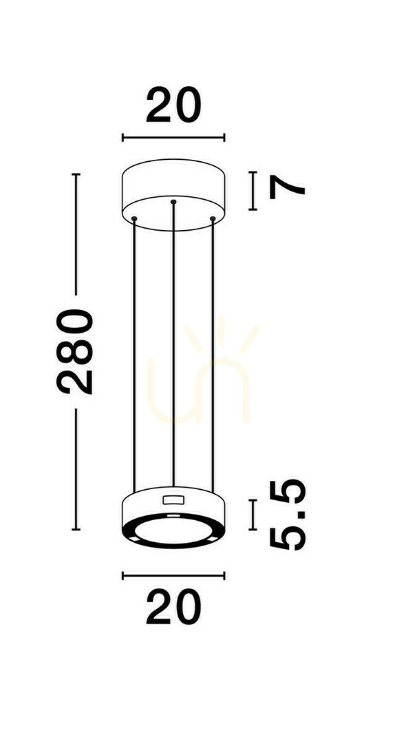 Show ALMAY Luces Exclusivas Pendant Lamp LE44605 ALMAY Luces Exclusivas Pendant Lamp LE44605