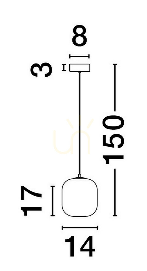 Display ANUCO Luces Exclusivas Pendant Lamp LE44610 ANUCO Luces Exclusivas Pendant Lamp LE44610
