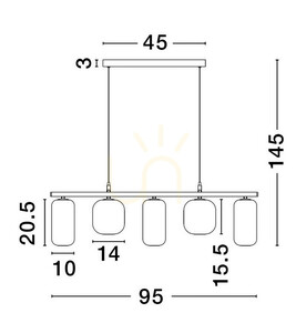 ANUCO Luces Exclusivas Pendant Lamp LE44612 3 ANUCO Luces Exclusivas Pendant Lamp LE44612 small 3
