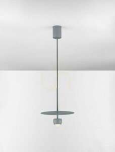 BAILA Luces Exclusivas LE44536 LED pendant light, blue-grey, 30 cm small 1