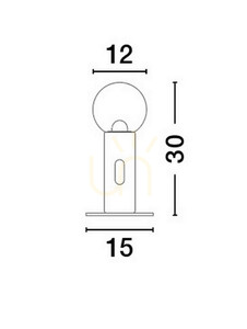 BARBARA Table Lamp by Luces Exclusivas LE44551 small 2