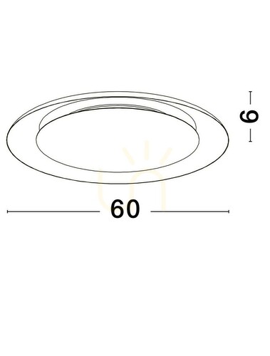 Check Plafond CAPINOTA Luces Exclusivas LE44804