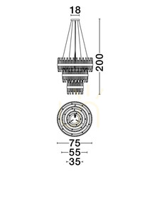 CHOLULA Pendant Lamp by Luces Exclusivas LE44723 3 CHOLULA Pendant Lamp by Luces Exclusivas LE44723 small 3