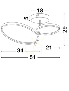 CHULUMANI Luces Exclusivas Plafond LE44822 small 1