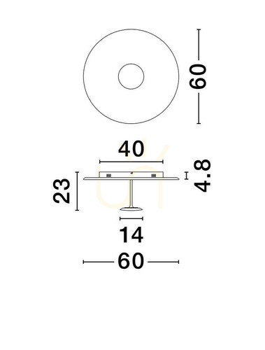 Check Plafond COLCHANI Luces Exclusivas LE44666