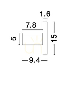 CUEVO Luces Exclusivas wall lamp LE44708 small 3
