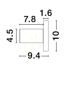 CUEVO Luces Exclusivas wall lamp LE44918 3 CUEVO Luces Exclusivas wall lamp LE44918 small 3