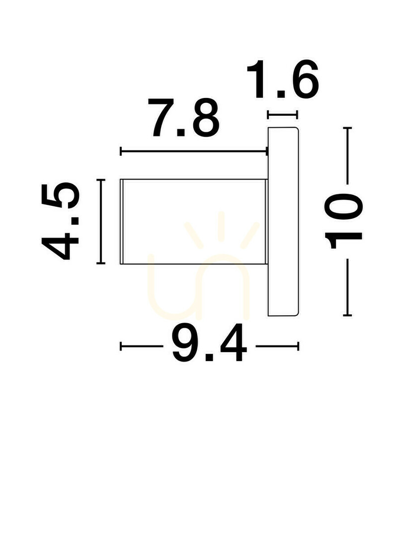 Display CUEVO Luces Exclusivas wall lamp LE44918 CUEVO Luces Exclusivas wall lamp LE44918