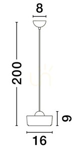 ESPINAR Luces Exclusivas Pendant Lamp LE44497 2 ESPINAR Luces Exclusivas Pendant Lamp LE44497 small 2