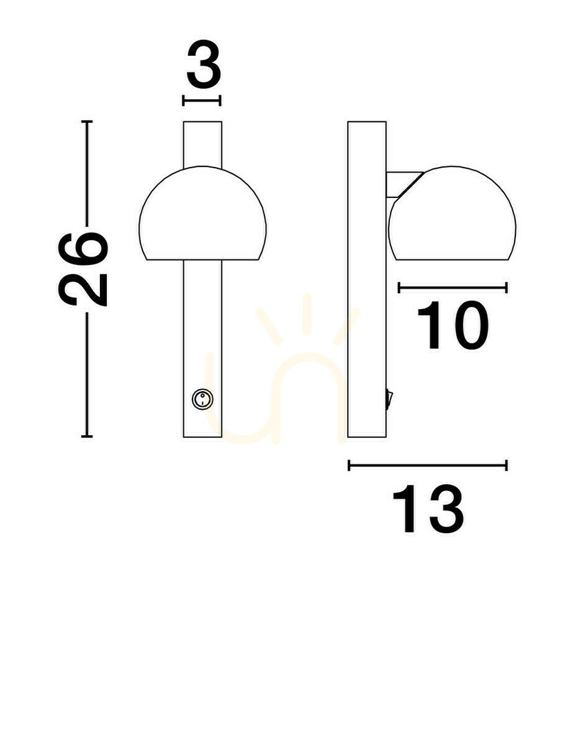 Display FRONTERA wall lamp by Luces Exclusivas LE44939 FRONTERA wall lamp by Luces Exclusivas LE44939