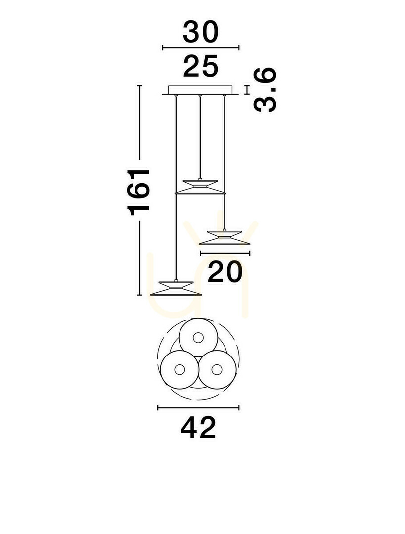 Display GUANAY Luces Exclusivas Pendant Lamp LE44742 GUANAY Luces Exclusivas Pendant Lamp LE44742