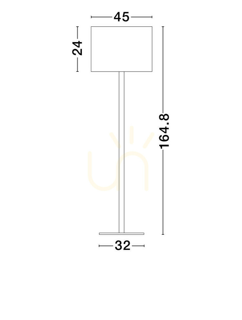 View GUAVIARE Luces Exclusivas Floor Lamp LE44954 GUAVIARE Luces Exclusivas Floor Lamp LE44954