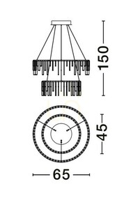HUARAZ Pendant Lamp by Luces Exclusivas LE44444 2 HUARAZ Pendant Lamp by Luces Exclusivas LE44444 small 2