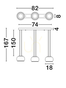 HUARMEY Pendant Lamp by Luces Exclusivas LE44843 3 HUARMEY Pendant Lamp by Luces Exclusivas LE44843 small 3