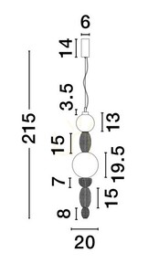 JOAQUIN Luces Exclusivas Pendant Lamp LE44547 3 JOAQUIN Luces Exclusivas Pendant Lamp LE44547 small 3