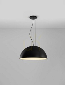 JULIACA Luces Exclusivas LE44857 pendant lamp, black and white, 3×E27, 70 cm small 0