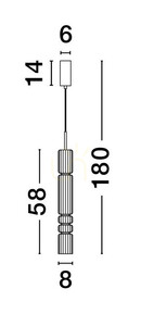 MONTERO Luces Exclusivas Pendant Lamp LE44588 3 MONTERO Luces Exclusivas Pendant Lamp LE44588 small 3