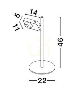 PARINAS Table Lamp by Luces Exclusivas LE44504 small 2