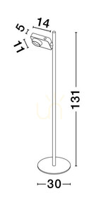 PARINAS Floor Lamp by Luces Exclusivas LE44505 small 3
